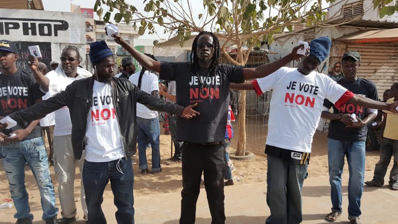 ​Le Front «ñaani Bañ na » fait du porte à porte à Guédiawaye (Images)