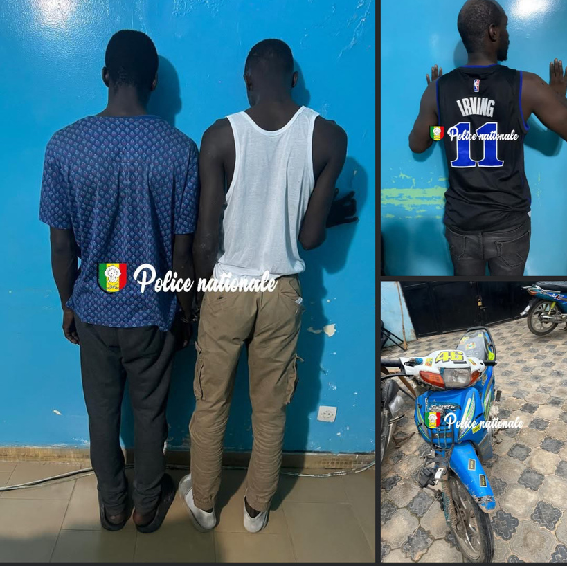 Grand Yoff : trois (3) individus arrêtés pour vols à l’arraché Grand Yoff : trois (3) individus arrêtés pour vols à l’arraché