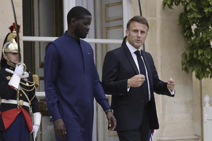 Audience avec Diomaye Faye à Paris : "Nous travaillons étroitement avec le Sénégal au service du rapprochement entre nos deux pays", déclare Macron Audience avec Diomaye Faye à Paris : "Nous travaillons étroitement avec le Sénégal au service du rapprochement entre nos deux pays", déclare Macron
