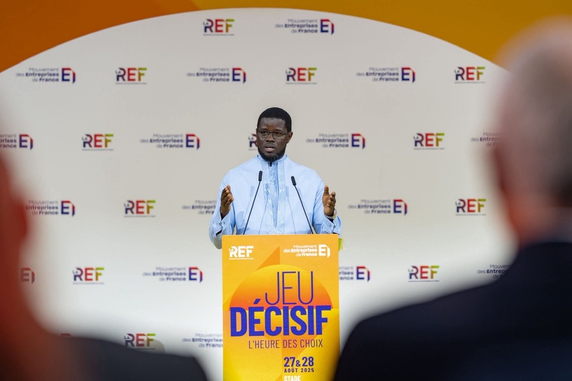 Medef 2025 : le Président Diomaye plaide pour une nouvelle impulsion de la coopération avec le secteur privé Medef 2025 : le Président Diomaye plaide pour une nouvelle impulsion de la coopération avec le secteur privé