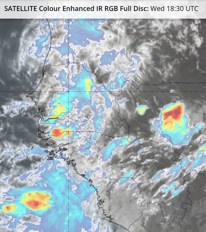 Météo : des orages et pluies attendus sur plusieurs régions du Sénégal Météo : des orages et pluies attendus sur plusieurs régions du Sénégal