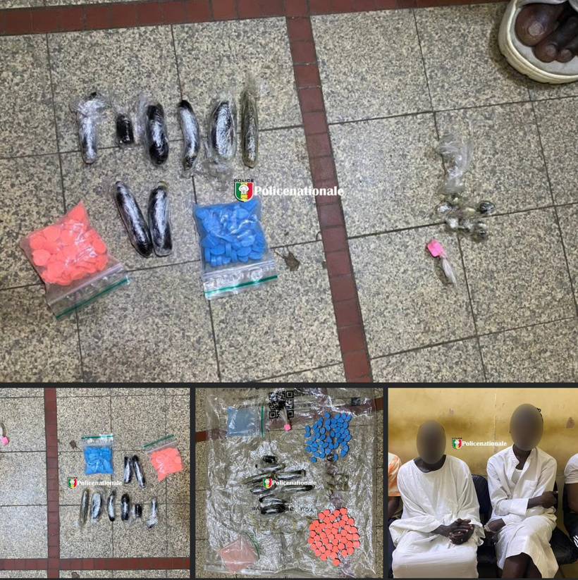 Kaolack : quatre (4) arrestations et saisie de drogue avant le Gamou de Médina Baye Kaolack : quatre (4) arrestations et saisie de drogue avant le Gamou de Médina Baye