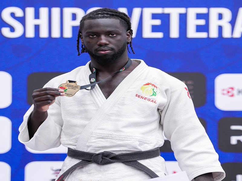 Médaille d’or pour Ryan Dacosta en -90 kg à l’African Judo Open 2025 !