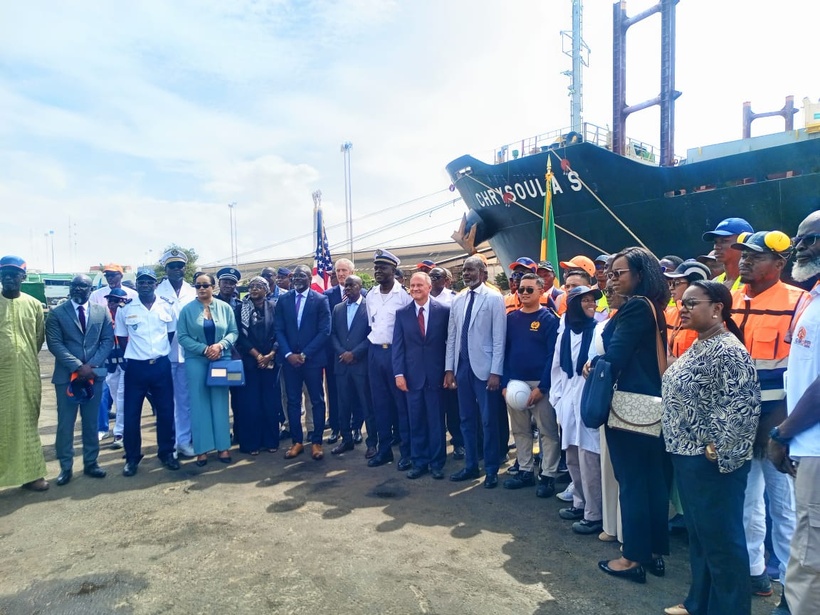 Sénégal : arrivée de 10.000 tonnes de blé américain, début d'un partenariat stratégique pour la sécurité alimentaire Sénégal : arrivée de 10.000 tonnes de blé américain, début d'un partenariat stratégique pour la sécurité alimentaire