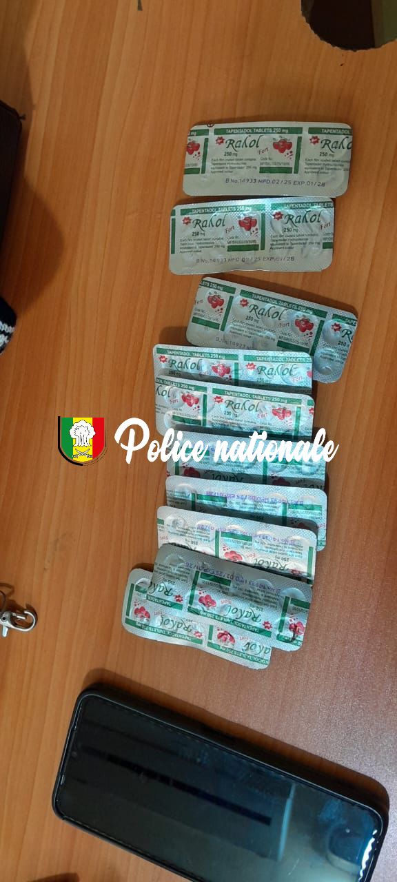 Tambacounda : un homme arrêté avec 100 comprimés de Tramadol