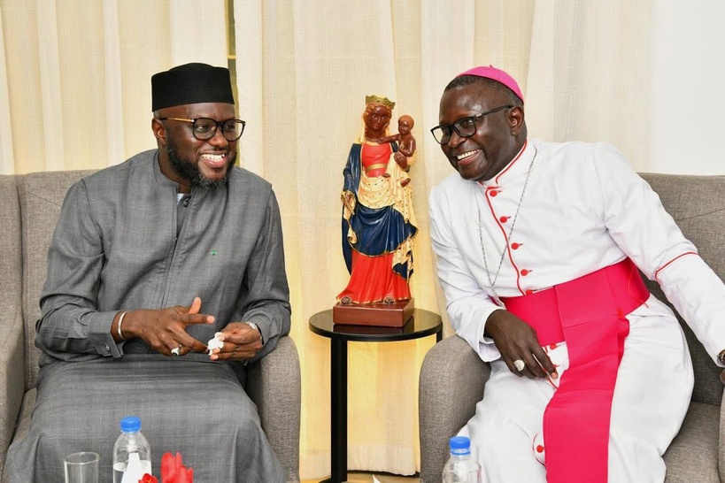 Dialogue islamo-chrétien : El Malick Ndiaye rencontre le nouvel archevêque de Dakar