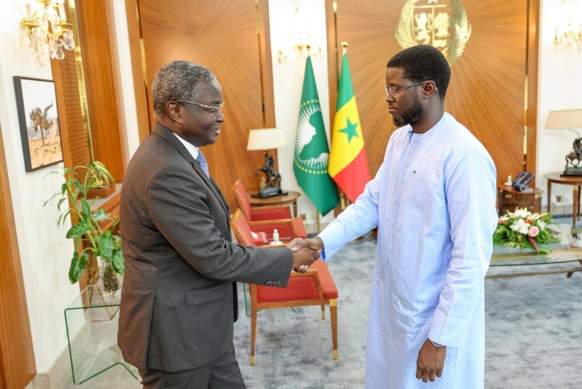  Audience : Le Président Diomaye et Abdoulaye Diop ont échangé sur la situation économique et institutionnelle de l’UEMOA