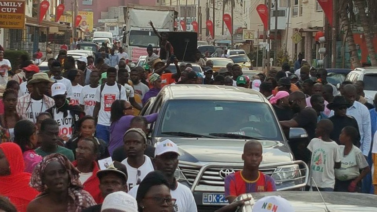 Images-Référendum du 20 mars : Caravane du Front Ñaani Bañna