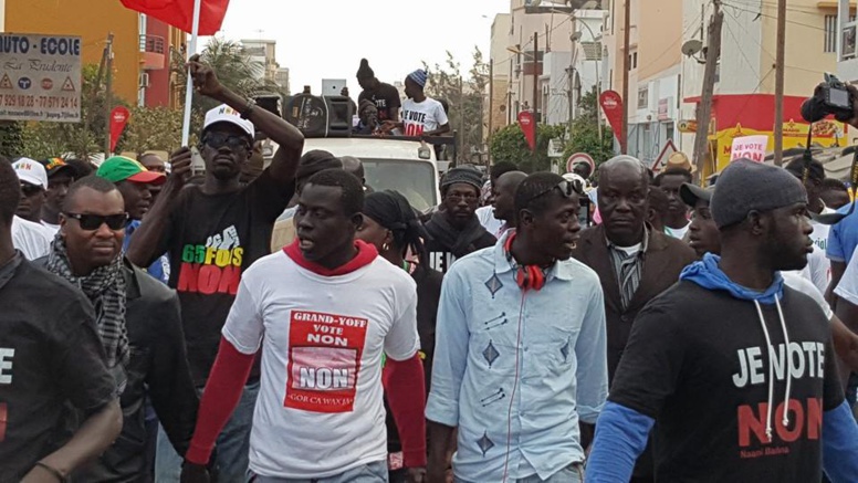 Images-Référendum du 20 mars : Caravane du Front Ñaani Bañna Images-Référendum du 20 mars : Caravane du Front Ñaani Bañna