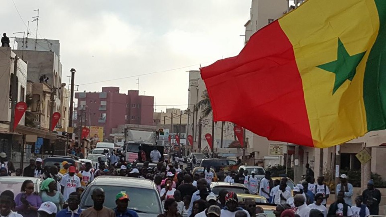 Images-Référendum du 20 mars : Caravane du Front Ñaani Bañna