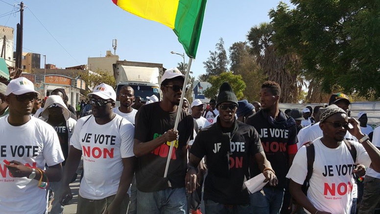 Images-Référendum du 20 mars : Caravane du Front Ñaani Bañna Images-Référendum du 20 mars : Caravane du Front Ñaani Bañna