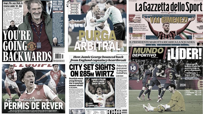 Le Real Madrid en guerre totale contre l’arbitrage, Ruben Amorim se fait humilier en Angleterre Le Real Madrid en guerre totale contre l’arbitrage, Ruben Amorim se fait humilier en Angleterre