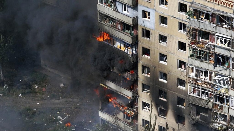 «Aucun mur ne nous sauvera»: à l'est de l'Ukraine, les civils contraints de fuir sous les bombes russes