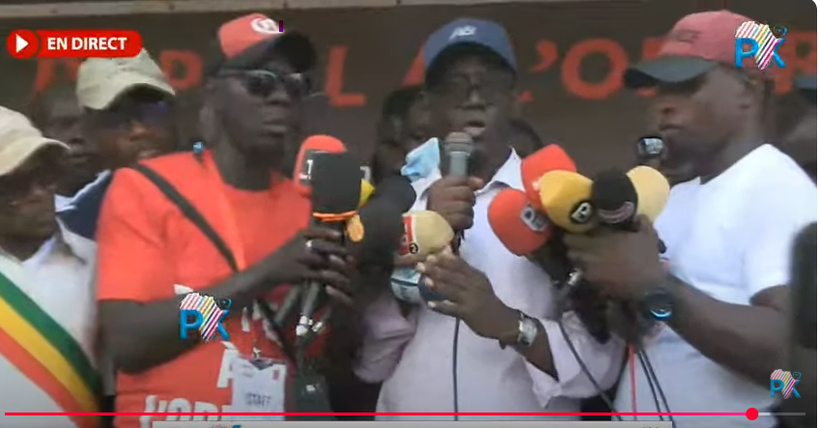 Marche du Collectif Rappel à l’Ordre : Thierno Alassane Sall dénonce l’absence de justice au Sénégal Marche du Collectif Rappel à l’Ordre : Thierno Alassane Sall dénonce l’absence de justice au Sénégal