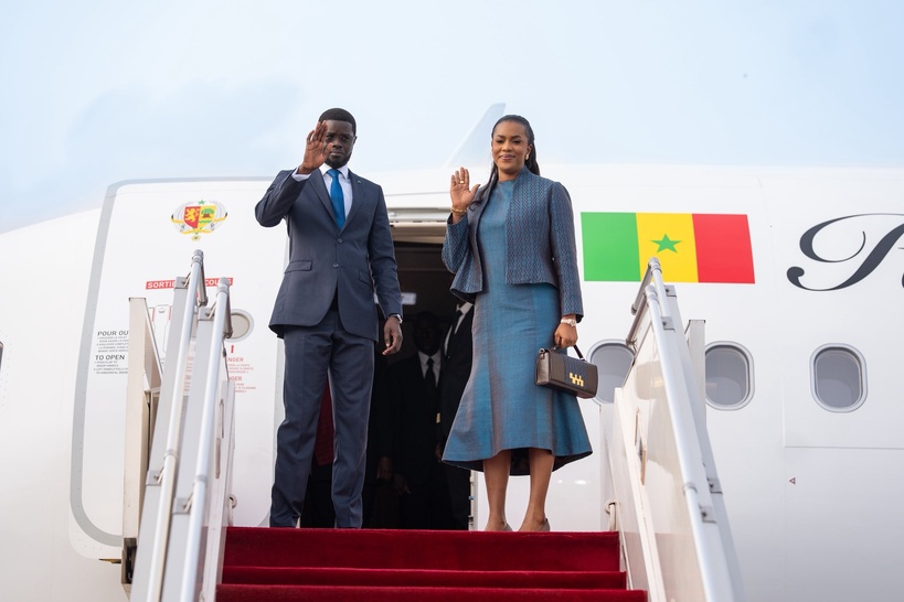 80ᵉ Assemblée générale de l’ONU : Bassirou Diomaye Faye a quitté Dakar ce dimanche pour New York 80ᵉ Assemblée générale de l’ONU : Bassirou Diomaye Faye a quitté Dakar ce dimanche pour New York