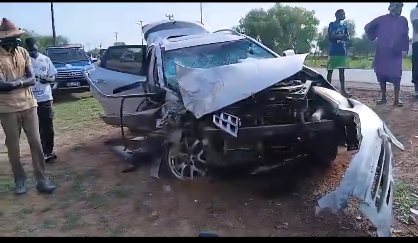 Linguère : un accident tragique fait un mort et dix-neuf blessés à Touba Boustane Linguère : un accident tragique fait un mort et dix-neuf blessés à Touba Boustane