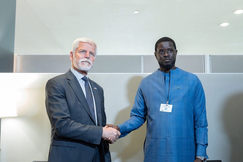 Diplomatie : Bassirou Diomaye Faye rencontre le président tchèque en marge de l’AG de l’ONU Diplomatie : Bassirou Diomaye Faye rencontre le président tchèque en marge de l’AG de l’ONU