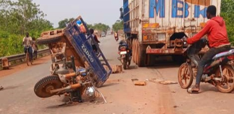 Guinée : trois morts et trois blessés enregistrés dans un accident à Sonfonia