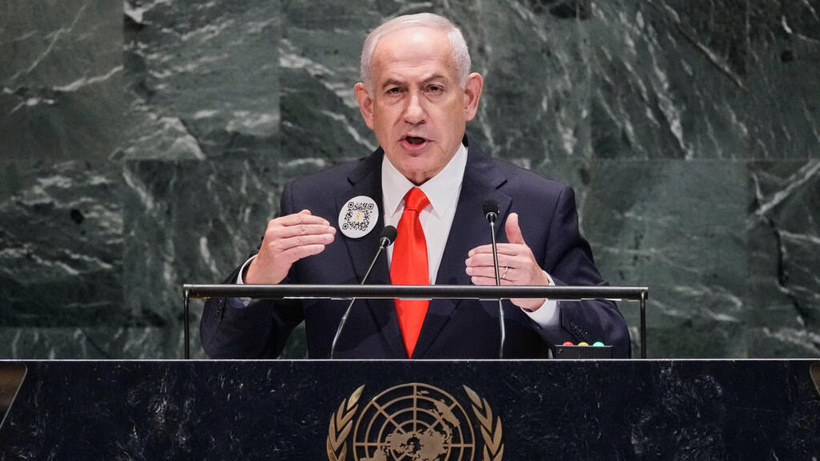 À l'ONU, Benyamin Netanyahu rejette les accusations de «génocide» à Gaza commis par Israël Le Premier ministre israélien Benyamin Netanyahu s'est exprimé devant l'Assemblée générale des Nations unies ce 26 septembre 2025 à New York. Il a rejeté les a À l'ONU, Benyamin Netanyahu rejette les accusations de «génocide» à Gaza commis par Israël Le Premier ministre israélien Benyamin Netanyahu s'est exprimé devant l'Assemblée générale des Nations unies ce 26 septembre 2025 à New York. Il a rejeté les a