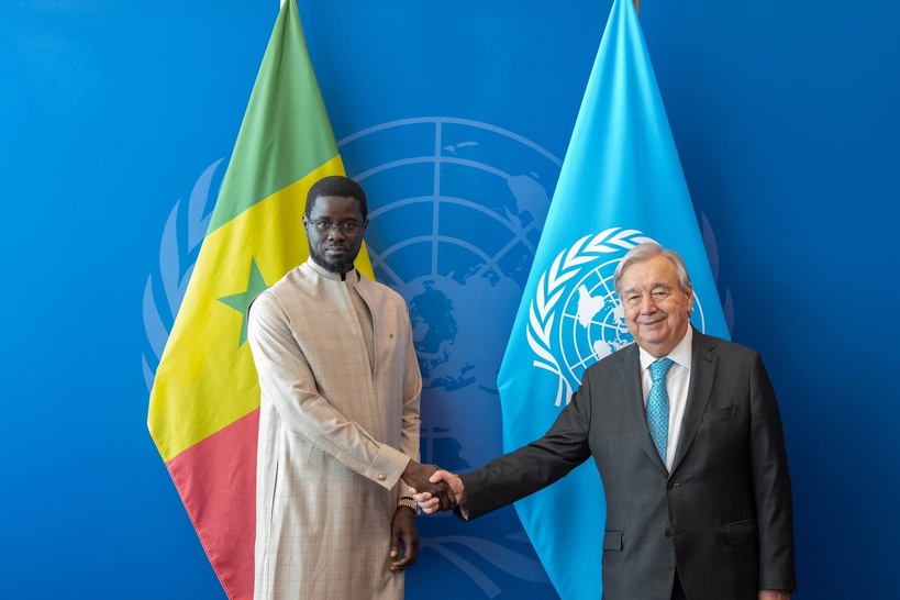 ONU : Antonio Guterres salue « le leadership » du Sénégal et de Bassirou Diomaye Faye ONU : Antonio Guterres salue « le leadership » du Sénégal et de Bassirou Diomaye Faye