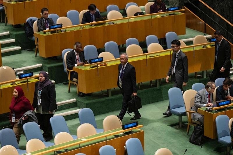 Huées, sifflets et départs de diplomates lors du discours de Netanyahu à l’ONU