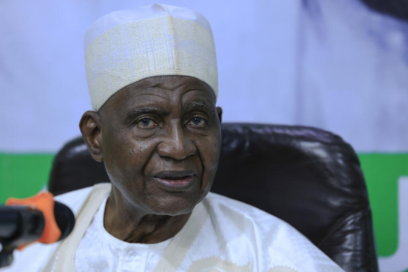 Le candidat à la présidentielle camerounaise Bello Bouba Maïgari. AFP - -