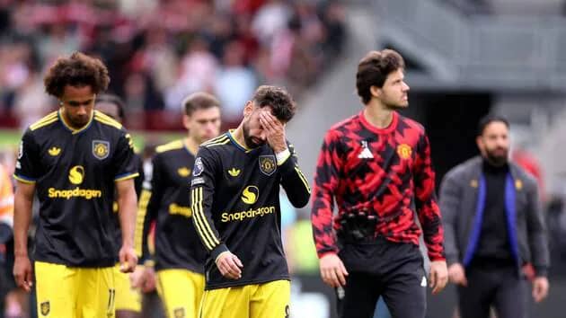 Premier League : Manchester United encore battu à Brentford