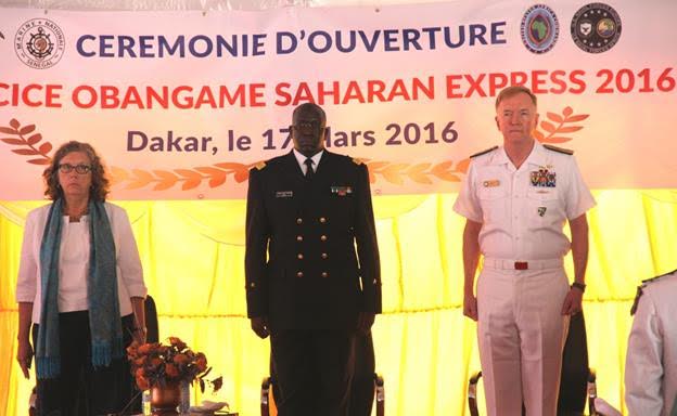​Renforcement de la sécurité maritime régionale : Lancement à Dakar de l’exercice naval «Obangame / Saharan Express» 2016