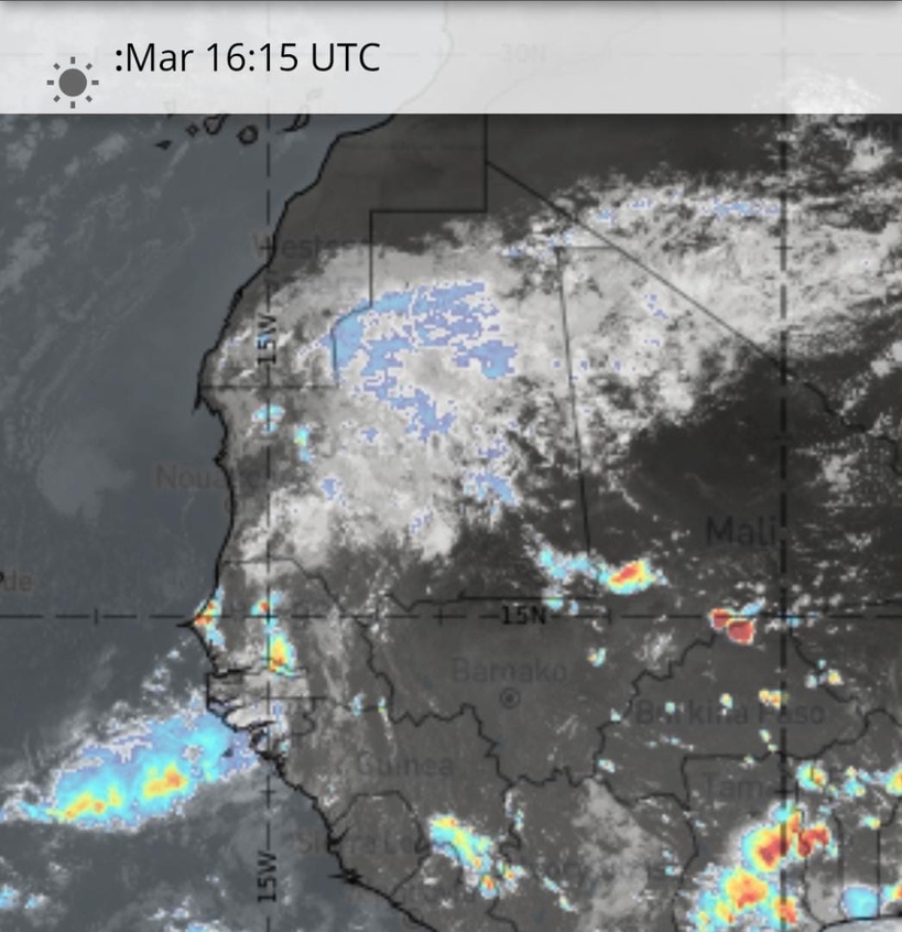 Météo : Orages et pluies attendus sur plusieurs régions du Sénégal Météo : Orages et pluies attendus sur plusieurs régions du Sénégal