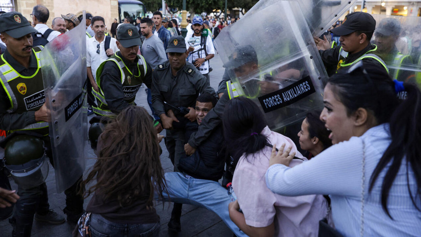Maroc: des heurts éclatent entre manifestants et forces de l’ordre lors des marches de la Gen Z