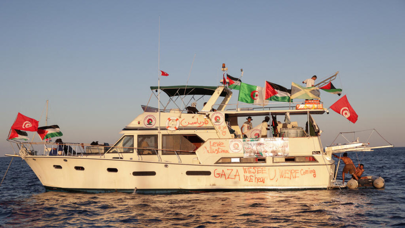 La Flottille humanitaire poursuit sa route vers Gaza malgré plusieurs interceptions de bateaux par Israël