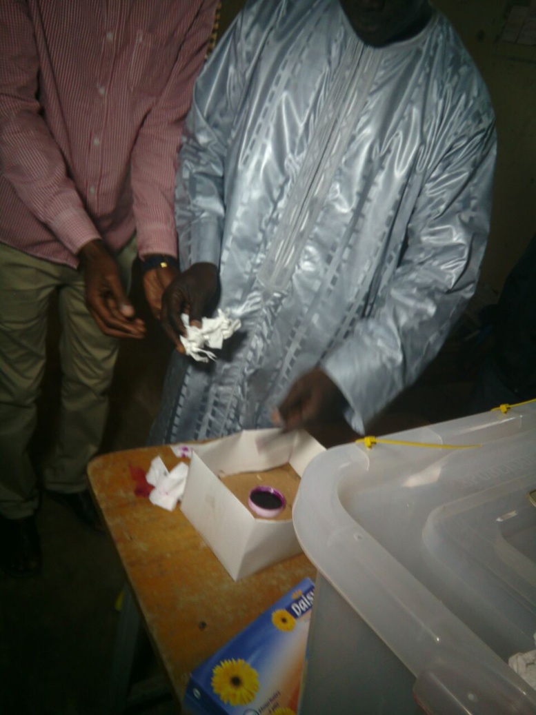 Référendum: le vote en images