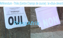 Référendum - Thiès (Centre Champs de course) : le «Oui» devant Référendum - Thiès (Centre Champs de course) : le «Oui» devant