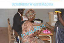 Direct Résultat Référendum: "Non" vogue en tête à Touba Commune Direct Résultat Référendum: "Non" vogue en tête à Touba Commune