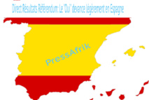 Direct Résultats Référendum: Le "Oui" devance légèrement en Espagne Direct Résultats Référendum: Le "Oui" devance légèrement en Espagne