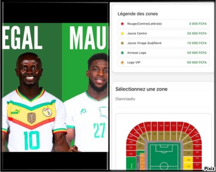 Match Sénégal vs Mauritanie : voici les nouveaux tarifs avec une hausse significative