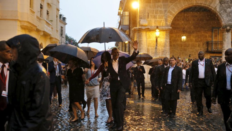 Barack Obama à Cuba pour une visite historique