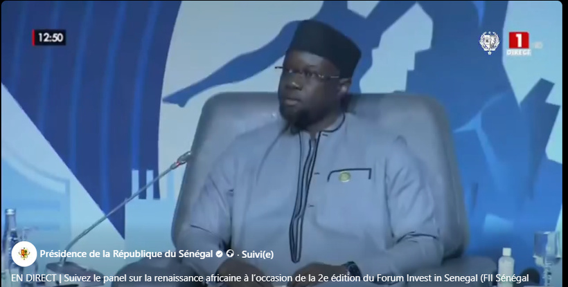 Forum "Invest in Sénégal" : le Premier ministre Ousmane Sonko pose les jalons d'une "Renaissance Africaine" Forum "Invest in Sénégal" : le Premier ministre Ousmane Sonko pose les jalons d'une "Renaissance Africaine"
