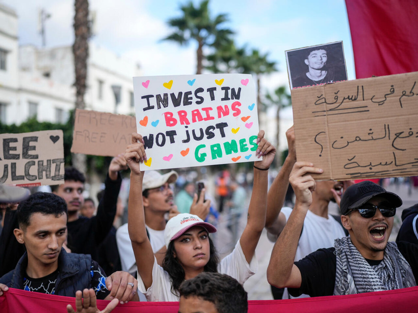 Maroc: le mouvement Gen Z met la classe politique sous pression à la veille d'un discours du roi Mohammed VI Maroc: le mouvement Gen Z met la classe politique sous pression à la veille d'un discours du roi Mohammed VI