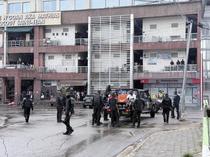 Côte d'Ivoire: une marche de l'opposition empêchée à Abidjan Côte d'Ivoire: une marche de l'opposition empêchée à Abidjan