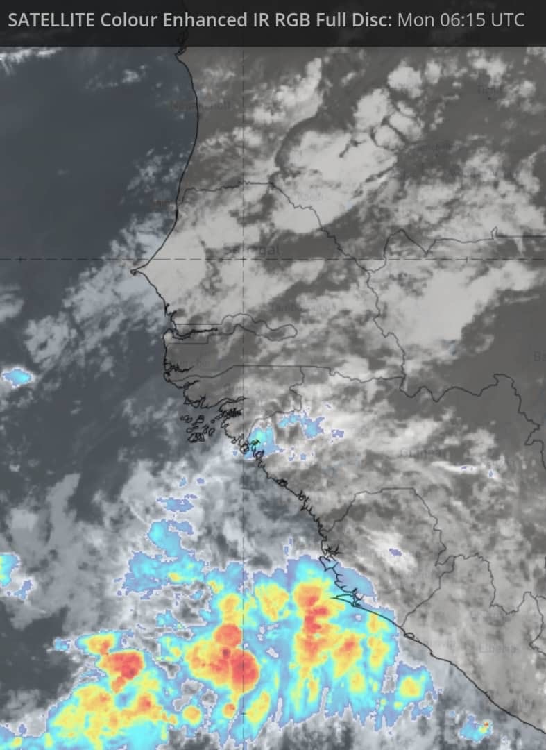 Météo : ANACIM annonce une matinée sans pluie mais des orages dès la mi-journée