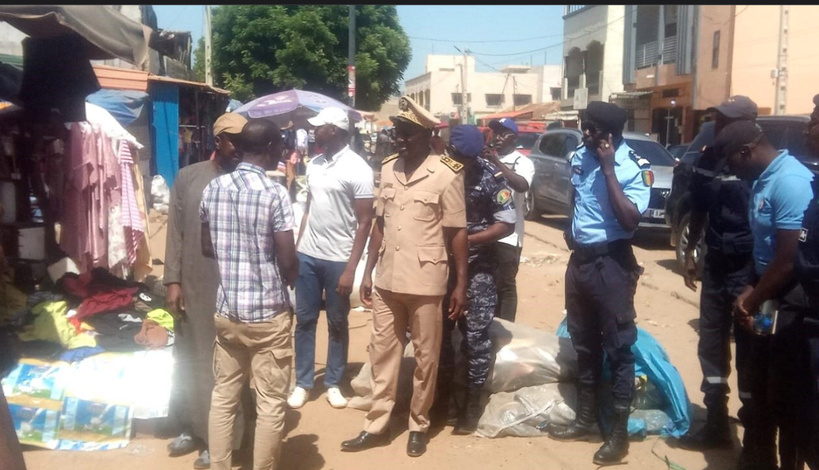 Tivaouane : le préfet lance l’opération de libération des voies publiques Tivaouane : le préfet lance l’opération de libération des voies publiques
