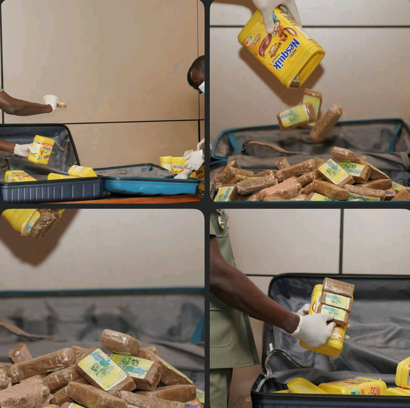 AIBD : nouvelle saisie de 11,8 kg de haschich dissimulés dans des pots de Nesquik AIBD : nouvelle saisie de 11,8 kg de haschich dissimulés dans des pots de Nesquik