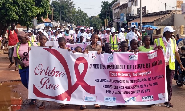 Octobre rose : Kolda bat le macadam contre le cancer du sein et du col de l’utérus Octobre rose : Kolda bat le macadam contre le cancer du sein et du col de l’utérus