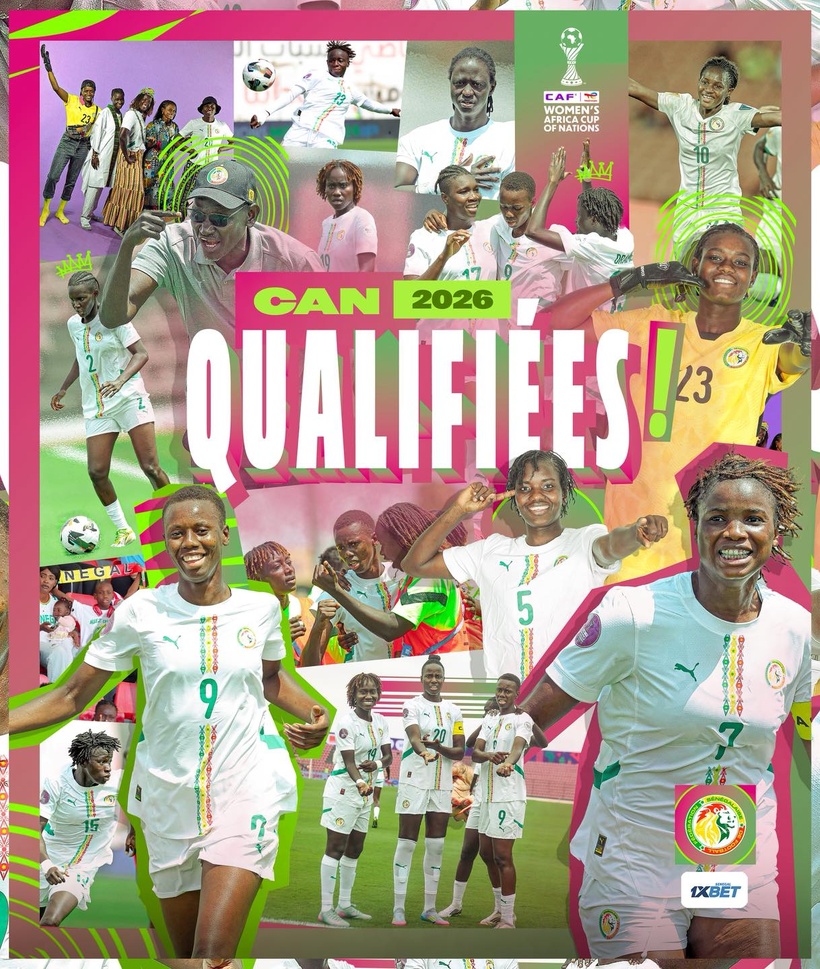 Éliminatoires CAN féminine 2026 : le Sénégal décroche sa qualification face à la Côte d’Ivoire Éliminatoires CAN féminine 2026 : le Sénégal décroche sa qualification face à la Côte d’Ivoire