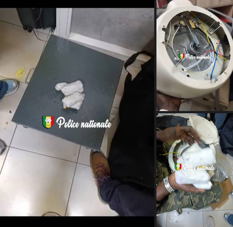 Trafic de drogue international : l’OCRTIS saisi 600 g de haschisch provenant de Paris à Guédiawaye Trafic de drogue international : l’OCRTIS saisi 600 g de haschisch provenant de Paris à Guédiawaye