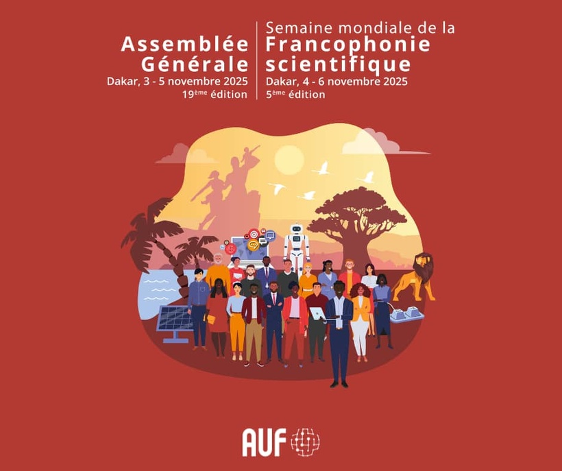 Francophonie scientifique : Dakar accueille la 19e Assemblée générale de l’AUF et la 5e Semaine mondiale du 3 au 6 novembre