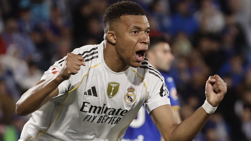 Liga : le Real Madrid domine Valence avec un Kylian Mbappé double buteur