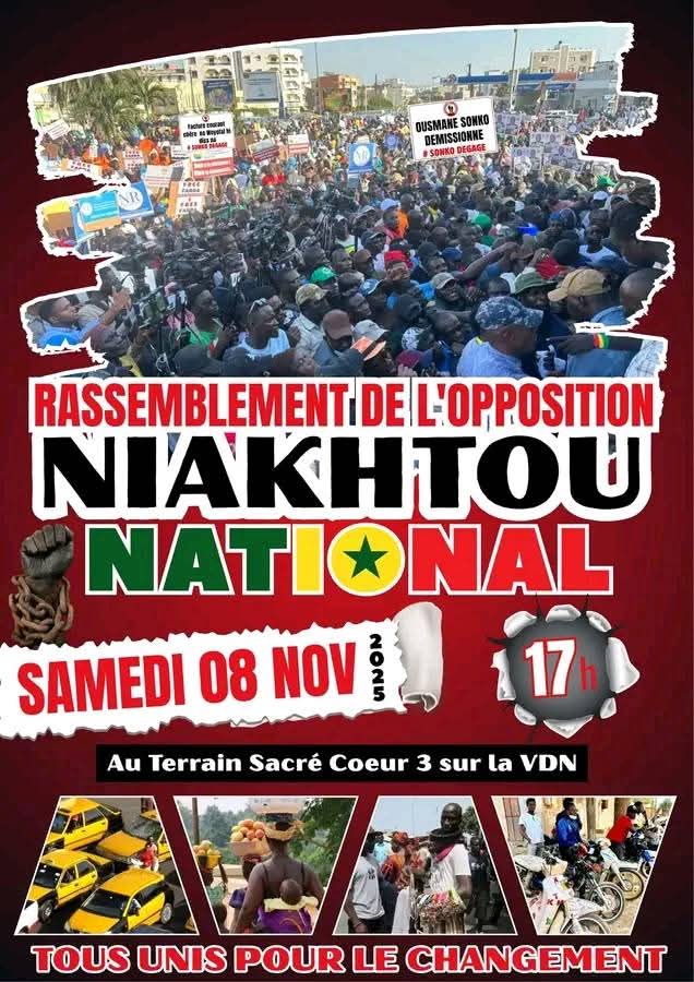 Sénégal : Le collectif « Rappel à l’Ordre du Peuple » renonce à son rassemblement du 8 novembre