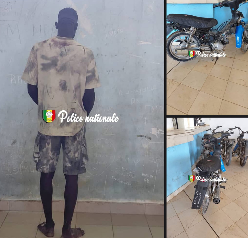 Vol de moto à Rufisque : un suspect interpellé Vol de moto à Rufisque : un suspect interpellé